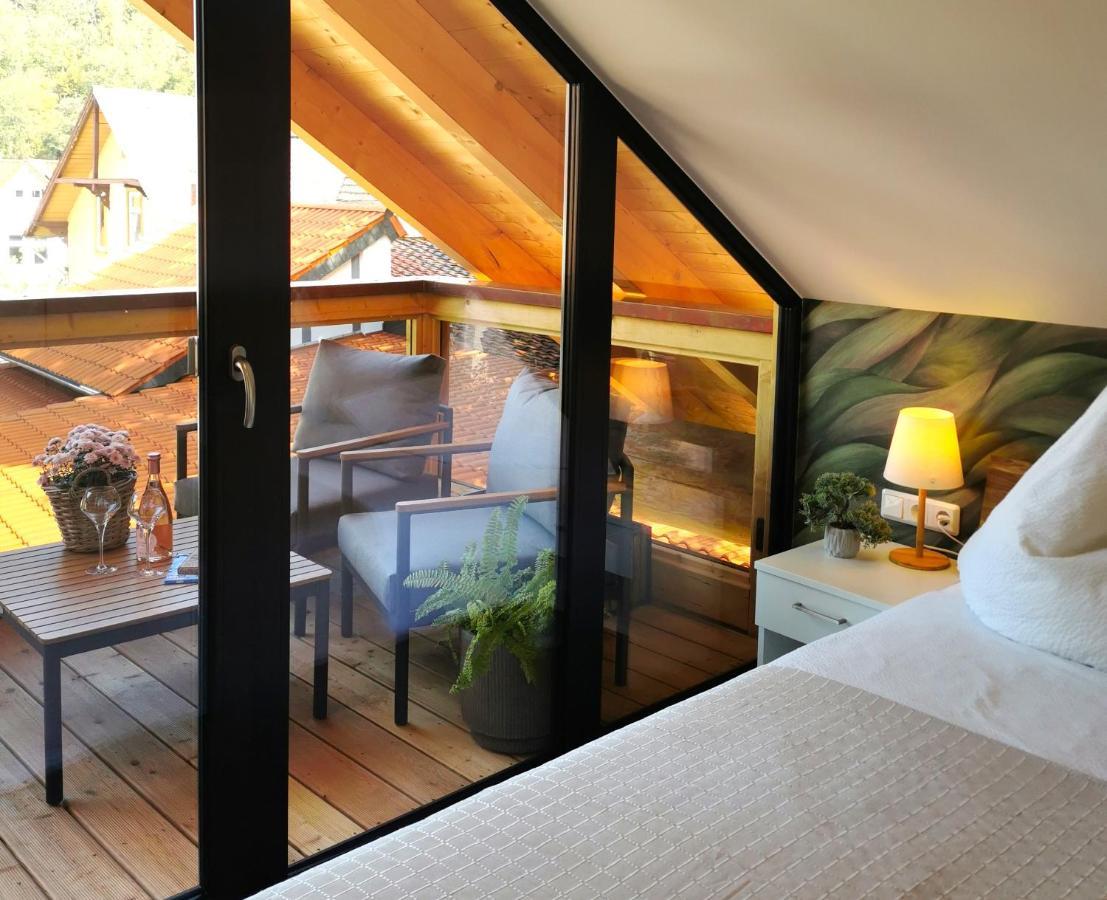 Das Chalet Mit Schlossblick In แวร์นิกโกโรเดอ ภายนอก รูปภาพ